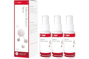 NOSGAY Adhesive Remover Spray for Skin,No Sting Adhesive Remover for Ostomy Patients, Sensitive Skin, and Bandage Removal,30 ml/Bottle(3 Bottles)