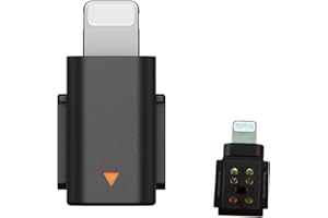 Fraternize for DJI Mic Mini Original Mobile Phone Adapter for iPhone 14 13 12 11 XS Max 8 Smartphone/PC/Mac Connector Accessories for DJI Mic Mini,(Not Compatible with DJI Mic 2/Mic)