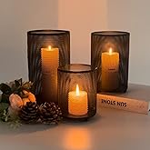 Metal Candle Holders Set of 3, Decorative Tealight Candle Holder Sets, Candlestick for Pillar Vintage Style Perfect for Tabletop Centerpieces (Black, Dense Network)