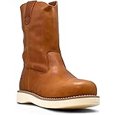 Golden Fox 12" Safety Wellington Comfortable Construction Work Boots, Brun XN