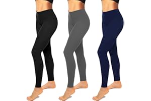 HI CLASMIX High Waisted Leggings for Women-Womens Black Seamless Workout Leggings Running Tummy Control Yoga Pants