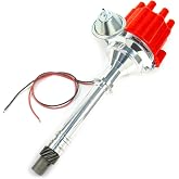 PerTronix Electronic Distributor - Flame-Thrower Billet - D7100701 | for Chevrolet Small Block/Big Block, Ignitor III Plug and Play Ignition Distributor, Vacuum/Mechanical Advance