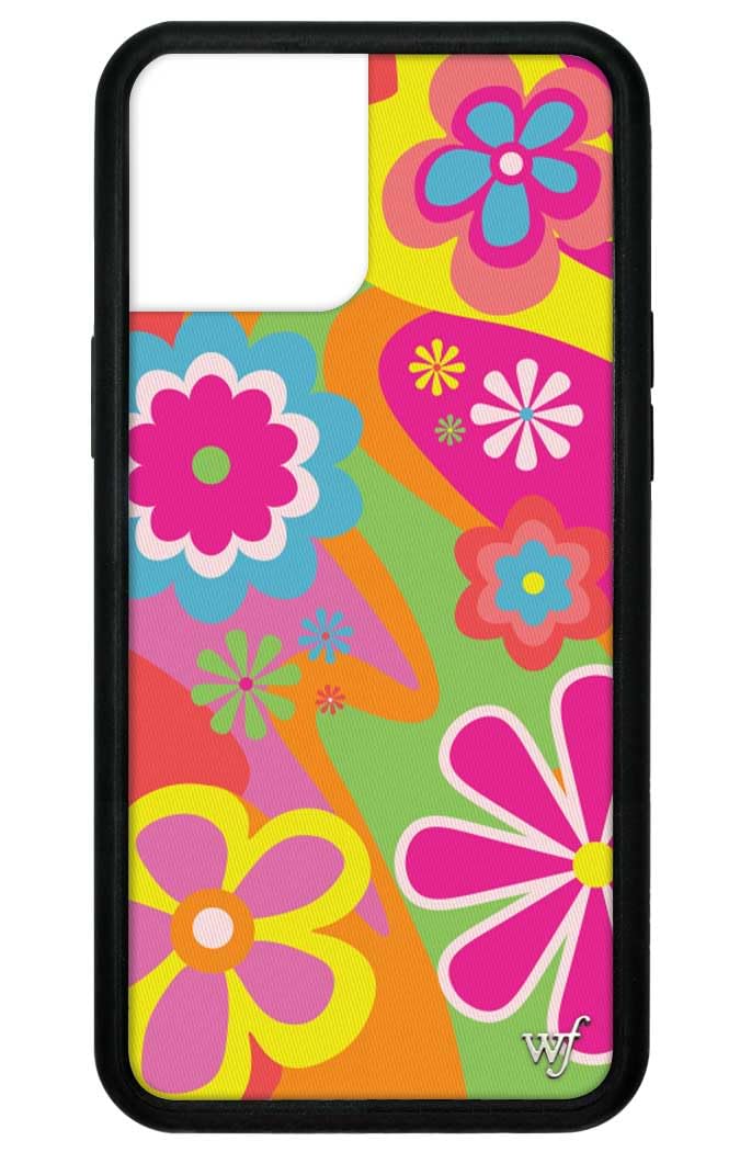 Wildflower Limited Edition Cases Compatible with iPhone 12 Pro Max (Groovy Flowers)