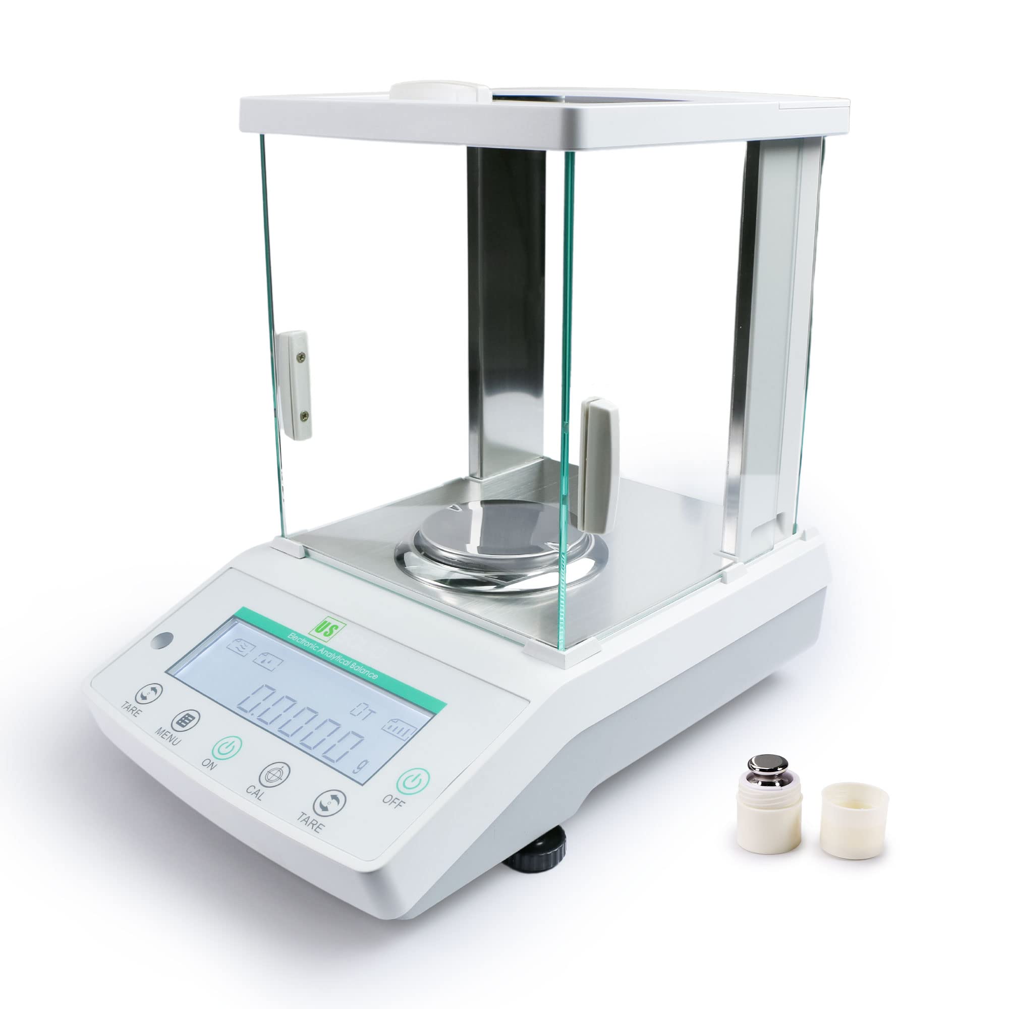 U.S. SOLID 120g/0.1mg Analytical Balance, Digital Precision Lab Scale 0 ...