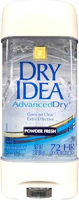Dry Idea Advanced Clear Gel Anti-Perspirant Deodorant Powder Fresh 3oz Pack of 6 view 2