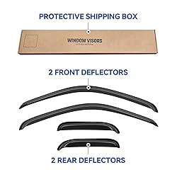 Window Visors Rain Guards Shield for 1995-2004