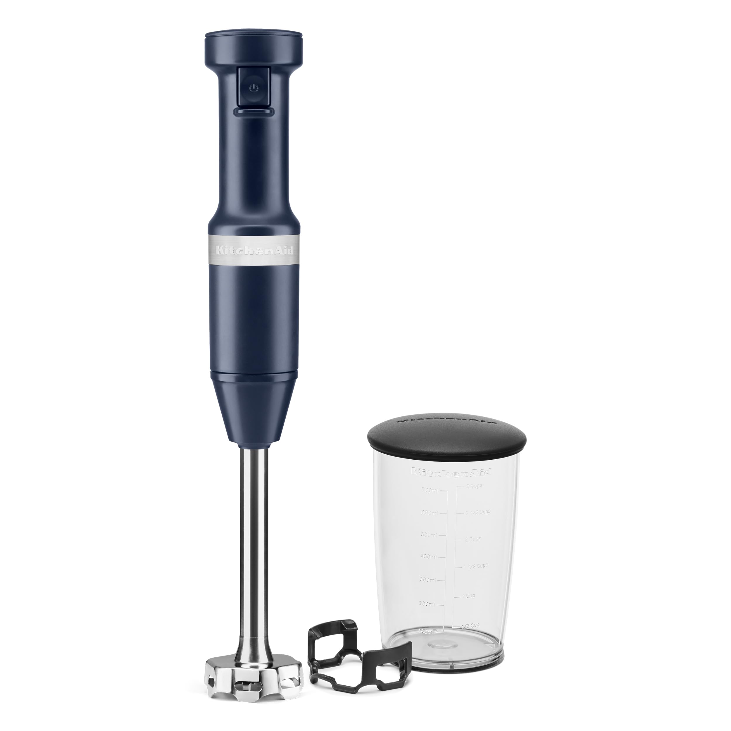 KitchenAid Variable Speed Corded Hand Blender KHBV53, Ink Blue