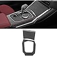 BETTERHUMZ Car Center Console Gear Shift Panel Cover Trim for BMW G20 G28 318i 320i 330i G42 G23 3 4 Series M340i 2020-2023 Moulding Accessories (Suede)