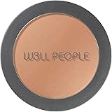W3LL PEOPLE - Natural Bio Base Baked Foundation | Clean, Non-Toxic Makeup (Dark Neutral)