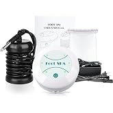 Lecaung Foot Detox Machine, Portable Ionic Foot Bath Detox Machine, Ion Foot Spa Cleanser for Home Travelling USE with 10 Liners