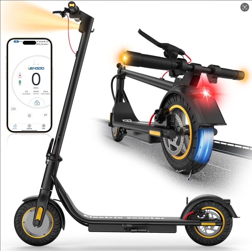 Photo 1 of **FOR PARTS ONLY/NON-FUNCTIONAL** DXH Electric Scooter Adults,10" Tires, E Scooter with 500W Motor,Upto 19MPH & 20Miles, Scooter Electric for Adults with Dual Braking Safe System, Folding Electric Scooter with APP