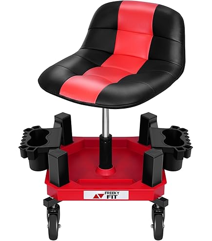 Amazon Automotive Work Stool Massage Chair Rolling Shop Stool