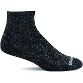 Sockwell Men's Big Easy Mini Relaxed Fit Sock, Black Multi - M/L