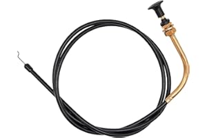 Brlyeeanze 110-6754 Choke Cable for Toro Time Cutter Zero Turns Lawn Mower 74372, 74375, 74381, 74399, 74627, 74628, 74633, 74636, 74642, 74824, 74914