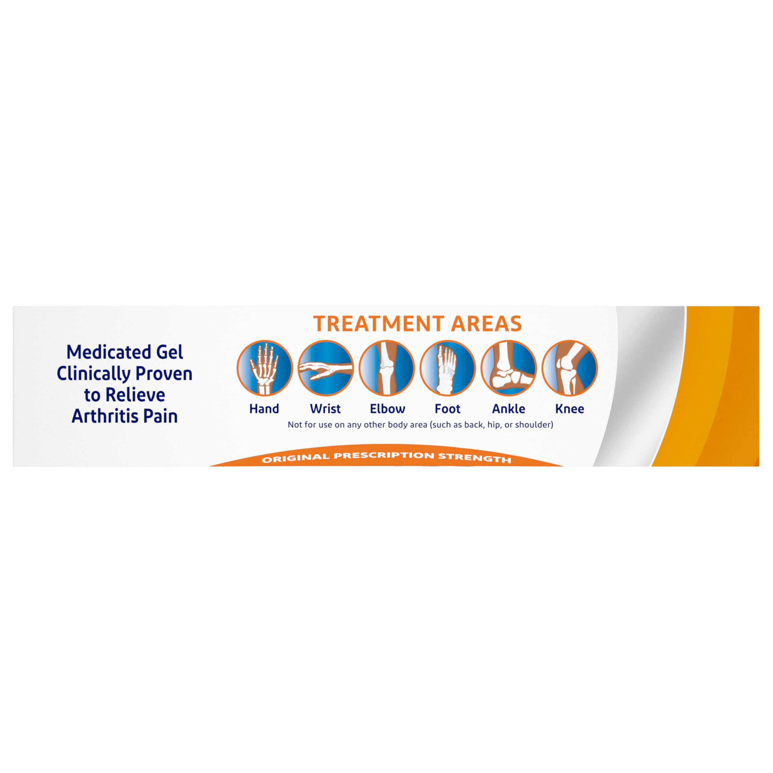 Voltaren Arthritis Pain Relief Gel, Diclofenac Sodium, 1% (NSAID), Clinically Proven Powerful Pain Reliever with Easy Open Flip Top Cap, No Prescription Needed, 5.3oz