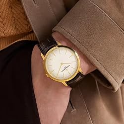 Danxancy Genuine Leather Watch Bands,Quick Release