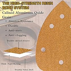 MAXMAN Mouse Detail Sander Sandpaper, Mouse Sanding