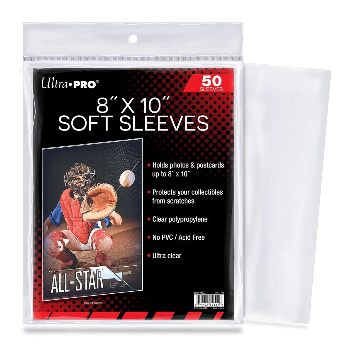 Ultra Pro 8" X 10" Soft Sleeves (50)