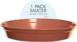Whitefurze G04128 Garden Pot Saucer for 38cm Pot Terracotta