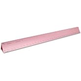 Alumicolor Aluminum Architect Hollow Scale for School, Office, Art and Drafting, 12IN, Pink