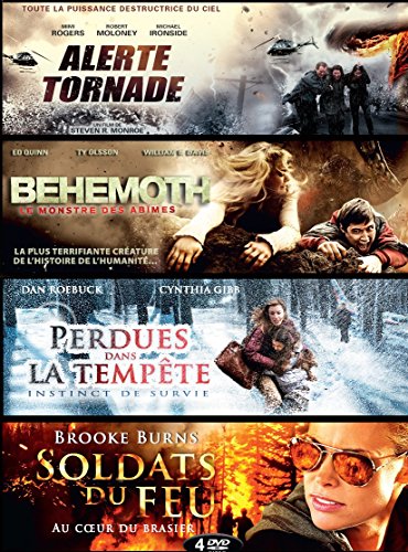 Coffret Apocalypse : Alerte Tornade + Behemoth Le Monstre Des Abîmes + Perdues Dans La Tempête + Soldats Du Feu - Pack