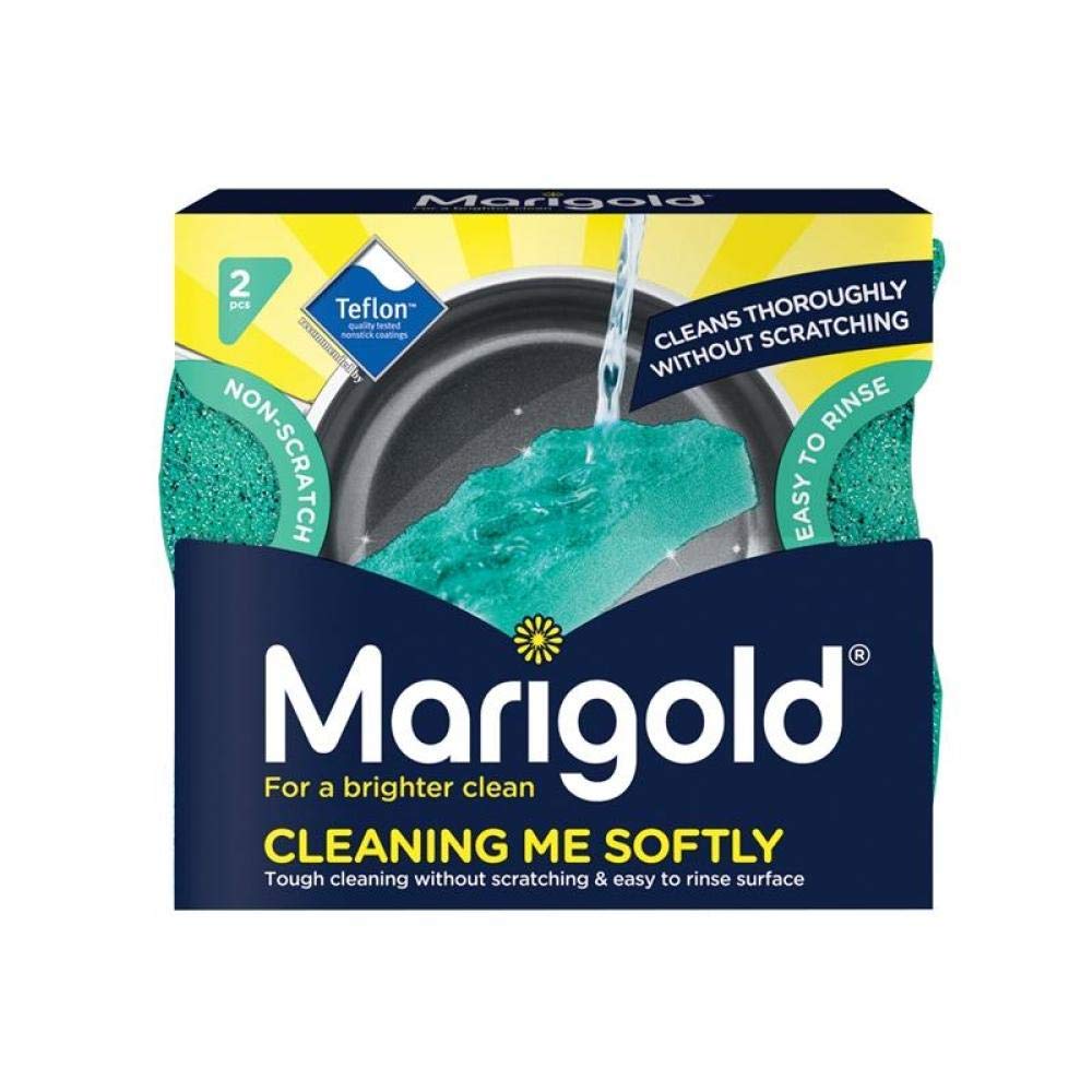 Marigold Cleaning Me Softly Scourer 2pk