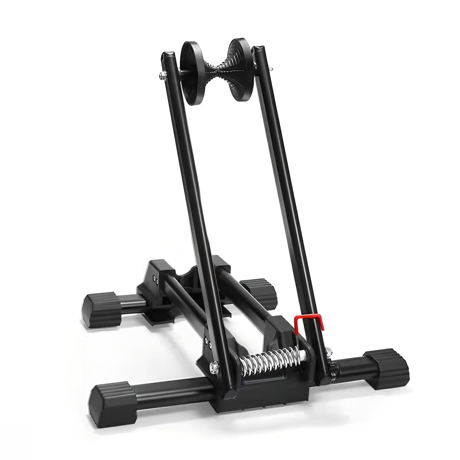 Foldable Bike Stand - Aluminum Alloy Bicycle Storage Stand,Bike Rack,Universal Cycle Parking Rack for Indoor/Outdoor - Suitable for 20-29 inch Bikes, Kids Bikes, Mountain Bikes, and BMX