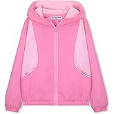 WELAKEN lightweight Jacket for Girls Kids & Toddler II Girls' Print Water-resistant Jacket