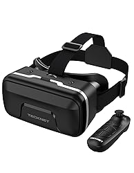 TECKNET VR Headset for Phone with Bluetooth