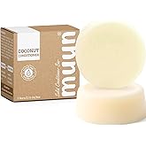 Muun Coconut Conditioner Bar Pack 2 Rich Nourishing for Damaged Oily Hair