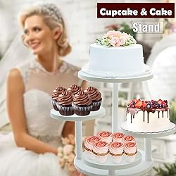 MRPAPA Tiered Cupcake Tower Stand , Solid Wood