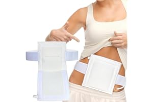 WOUNDWARRIOR [2 Pack] Feeding Tube Belt, PEG Tube Holder G-Tube Protective Belt Breathable White with Slit for G Tube J Tube PEG Tube Supplies, No More Taping The Tube