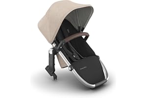 UPPAbaby RumbleSeat V3 Second Lower Seat - Compatible with Vista V2 and Vista V3 - All-Weather Seat + Magnetic Buckle – Adapt