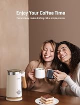 YISSVIC Milk Frother Electric 4 in 1 Hot Cold Foam Maker Capuccino Latte view 9