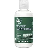 Tea Tree Lavender Mint Defining Gel, Lightweight Frizz Control, For Coarse, Curly + Dry Hair