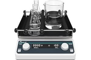 JOANLAB Lab Orbital Shaker Mixer 40-200rpm Adjustable, Timed and Continuous Modes,Digital Orbital Rotator Shakers