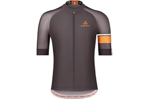 CEROTIPOLAR Snug Fit Men AirCool Cycling Jersey Bike Shirts UPF50+,PRO Dry Fit Light Weight Fabric