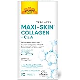 Country Life Verisol Collagen Peptides Tablets - Reduce Depth of W[KB2] rinkles & Enhance Skin Elasticity-90 Tablets-Includes Vitamin A&C - Collagen Powder for Women & Men - Boost Skin Collagen by 60%