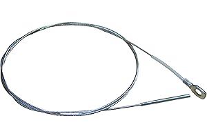 DASPARTS 111721335C Clutch Cable (2281mm) For VW Beetle Karmann Ghia Super Beetle (Bolt 7mm)