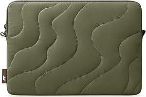 tomtoc 360 Protective Puffy Laptop Sleeve for 15-inch MacBook Air M5 (2026), M4/A3241 2025, M3/A3114, M2/A2941, 15-inch Surfa