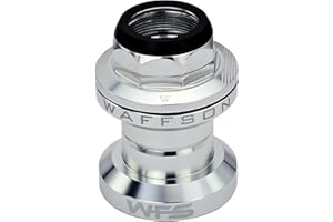 WFS AH.47 1 Inch Threaded Bike Headset w/Crown Race - 1" x24T, CNC Alloy, Sealed Bearings, External Cup System for Road & Cit