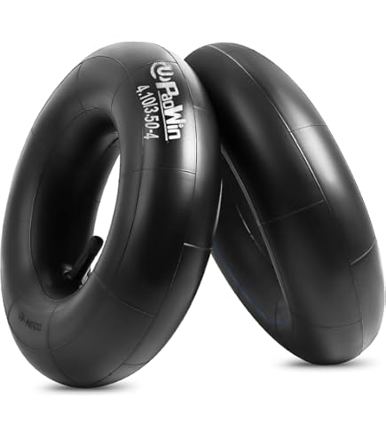 4.10/3.50-4 Inner Tube With TR87 Valve Stem - Fits Tire Sizes 4.10-4 & 11x4.00-4