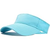 ANDICEQY Sport Sun Visor Hats Adjustable Empty Top Baseball Cap Cotton Ball Caps for Women and Men