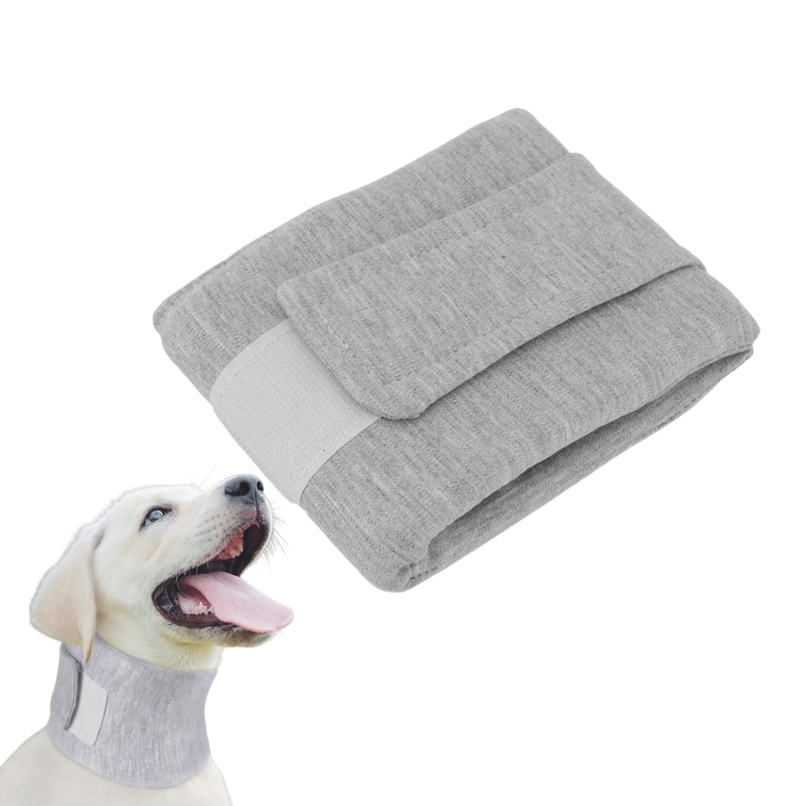 Dog Neck Brace, Adjustable Pet Neck Cover Dog Neck Support Collar Protective Recovery Collar for Cats and Dogs After Surgery