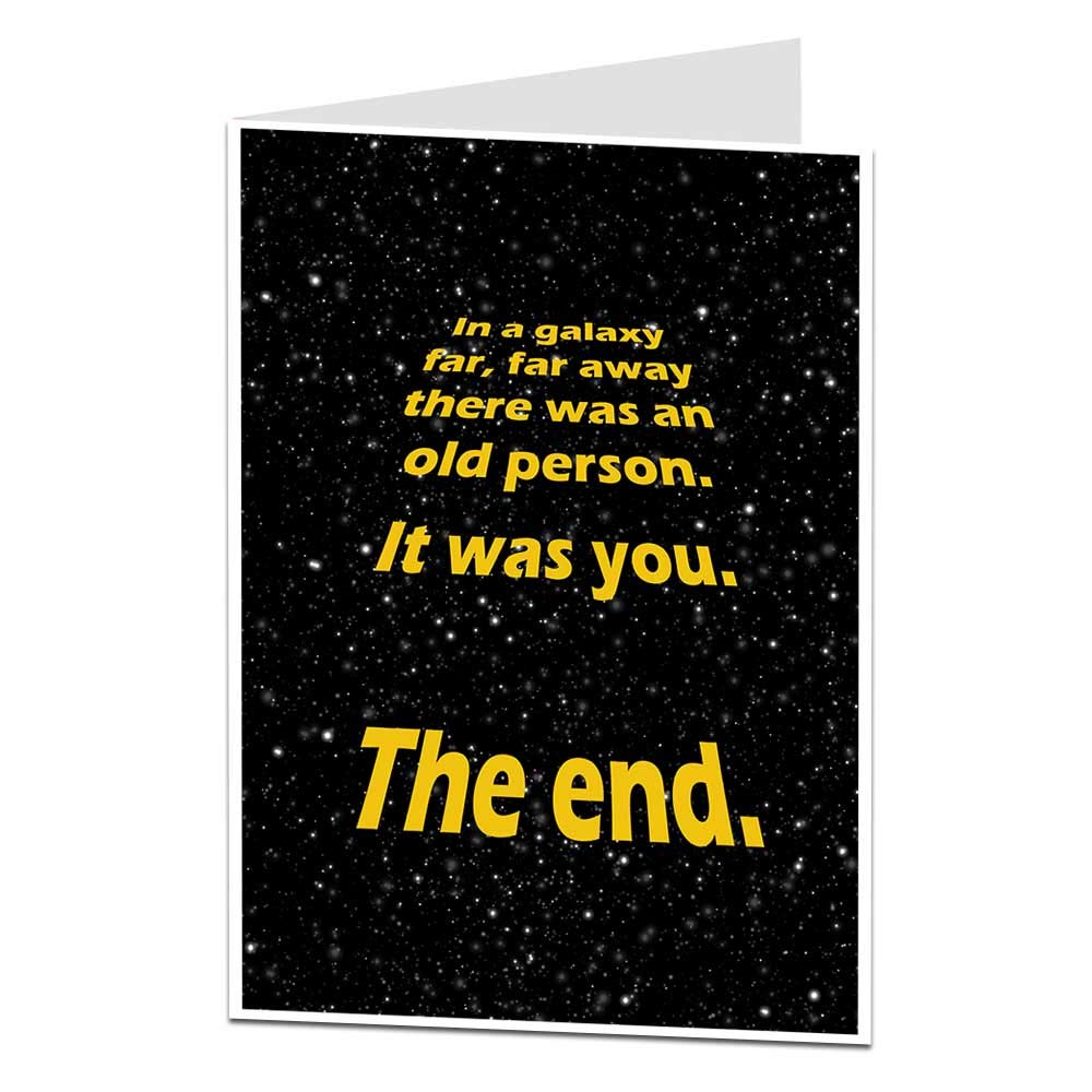 Funny Birthday Card For Men & Women Age Joke Perfect For 50th 60th 70th & 80th