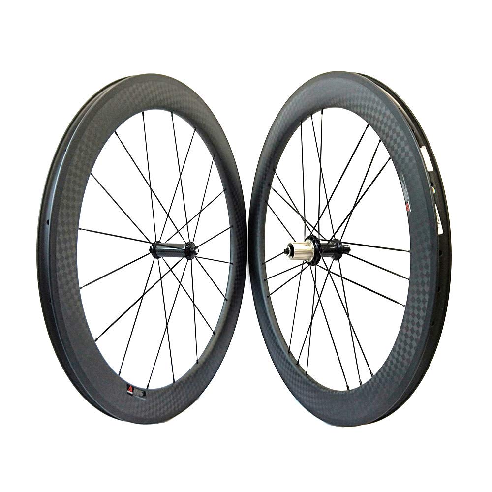 Road Bike Wheels 38/50/60/88mm Depth Clincher Tubeless Carbon Bicycle Wheelset