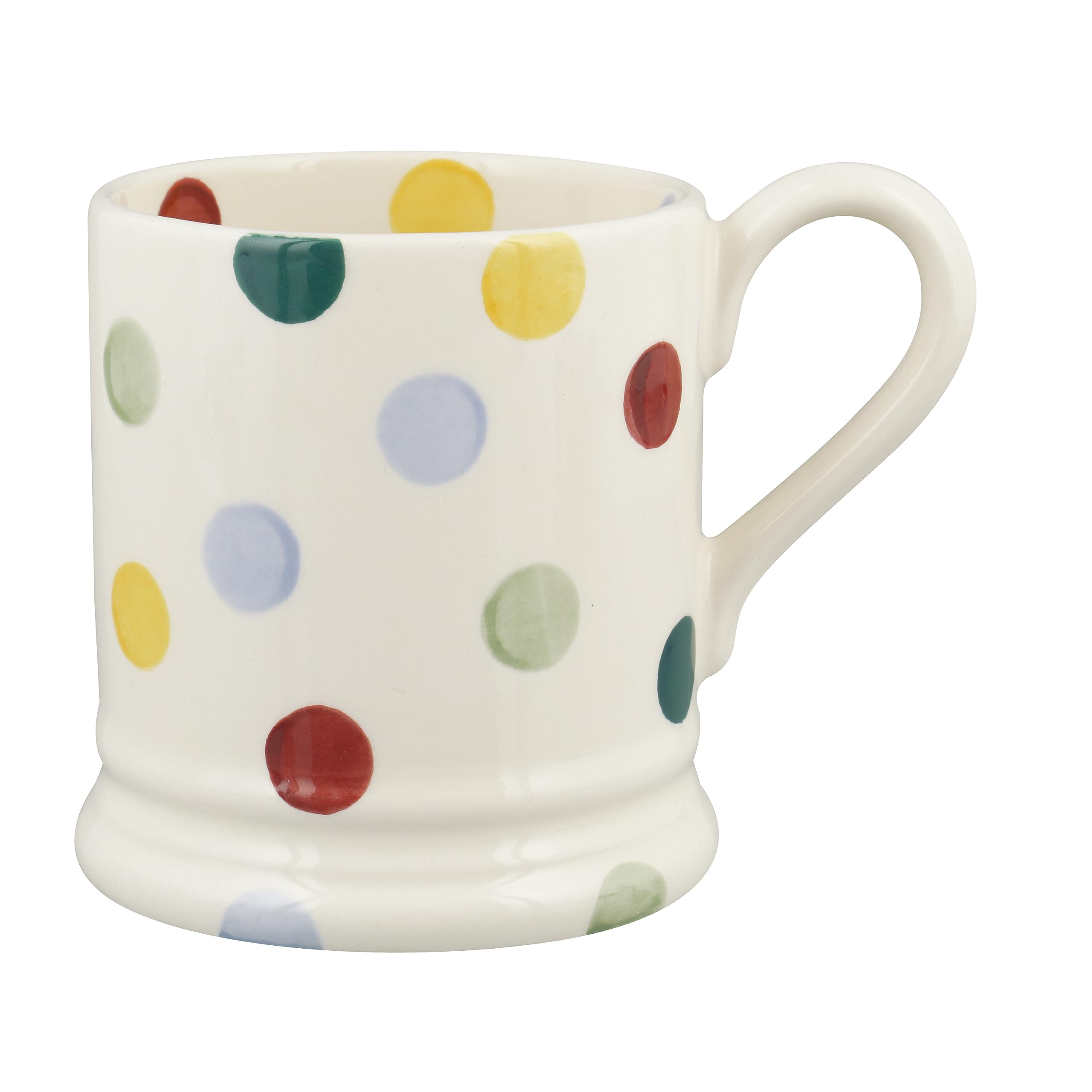 Emma Bridgewater Large Mug 1/2 Pint, Ceramic Coffee Mug Large - Stoneware Mug, Cappuccino, Latte, Coffee, Tea Cup - Beautiful Mugs, Birthday Gift - Coffee Mug Polka Dots