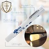 JFA Medical Disposable Pen Torch Light with Pupil Gauge Pack of 6 view 6