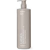 L'ANZA Keratin Healing Oil Shampoo Hydrating Cleanse, Boosts Softness, Adds Lustrous Shine, Anti-Frizz, Color Safe, Strengthening Anti-Humidity Strengthening Care, Sulfate Free