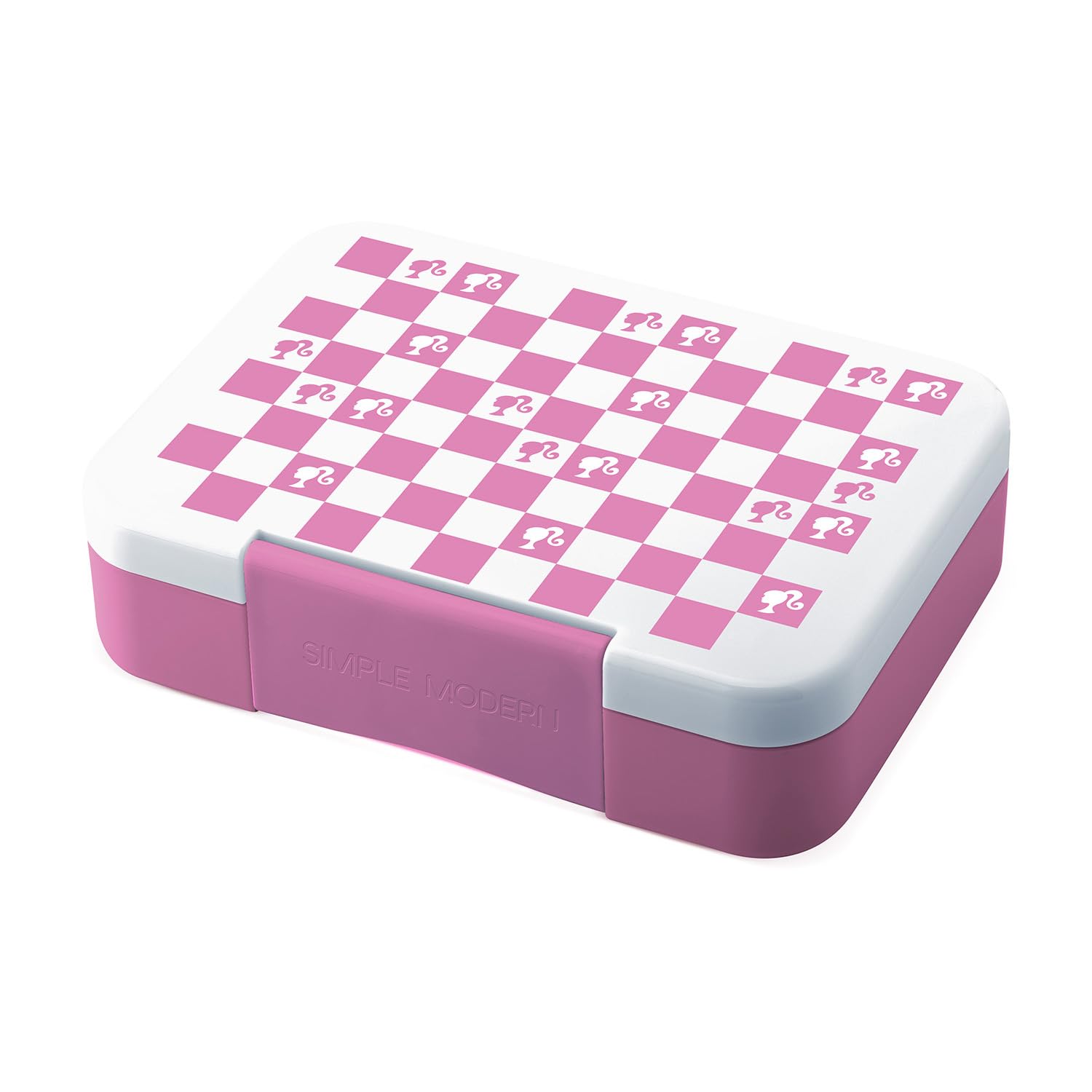 Photo 1 of Simple Modern Mattel Barbie Bento Lunch Box for Kids | BPA Free, Leakproof, Dishwasher Safe | Lunch Container for Girls and Boys, Toddlers | Porter Collection | 5 Compartments | Barbie Checkmate